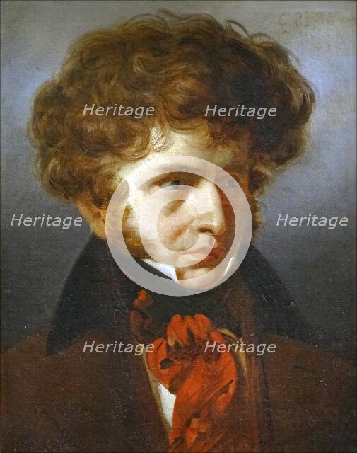 Portrait of the composer Hector Berlioz (1803-1869), 1830. Creator: Dupré, François-Xavier (1803-1870).