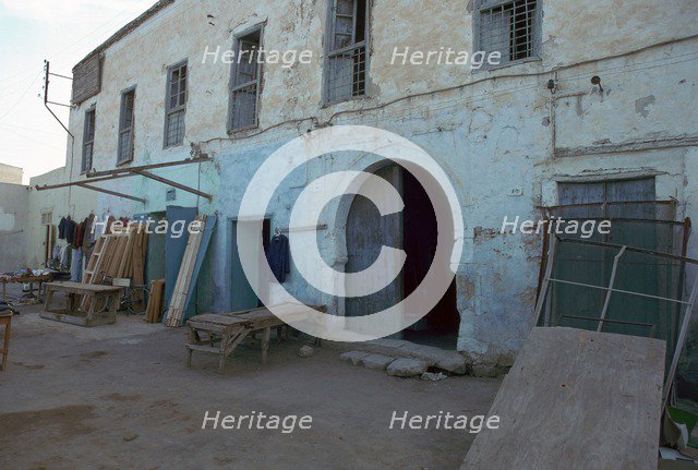 House where Paul Klee lived in Kairouan, Tunisia, 20th century. Artist: Unknown
