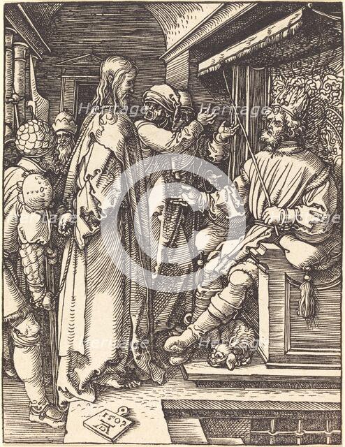 Christ before Herod, 1509. Creator: Albrecht Durer.
