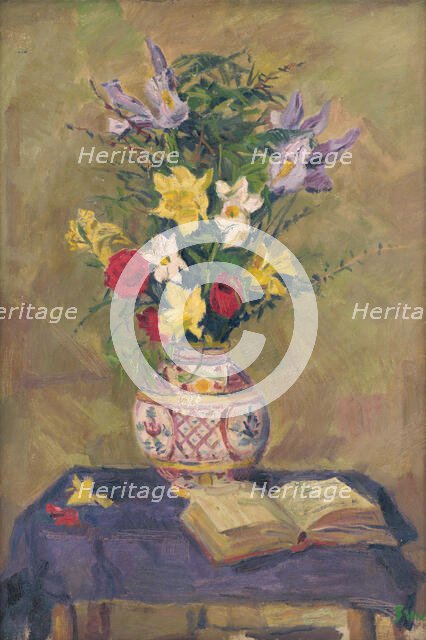 Flowers, 1940. Creator: Gustav Mally.