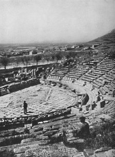 'The Theater of Dionysus on the southern slope of Acropolis', 1913. Artist: Unknown.