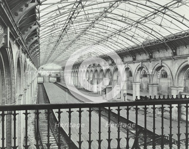 Crystal Palace Station, Crystal Palace Parade, Bromley, London, 1955. Artist: Unknown.