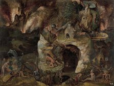 Inferno Landscape. Artist: Bosch, Hieronymus, (School)  
