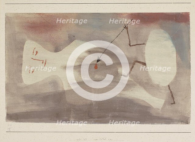 Wer tötet wen (Who kills whom), 1931. Creator: Klee, Paul (1879-1940).