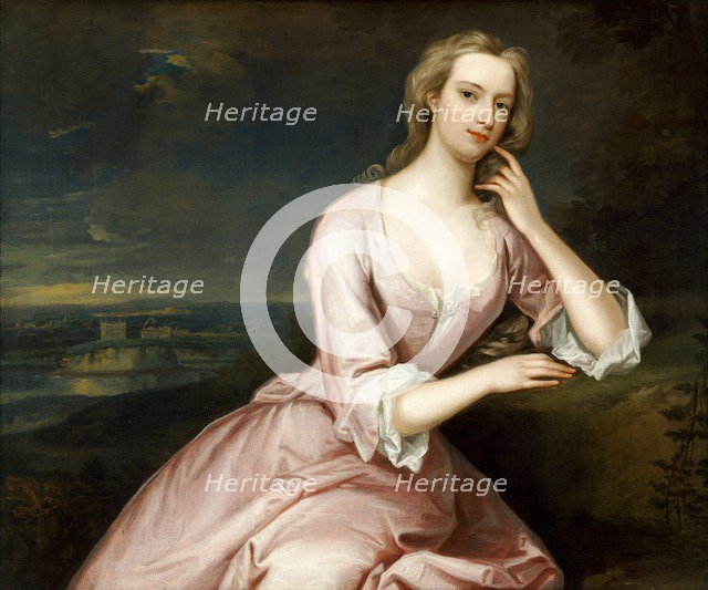 Henrietta Howard, Countess of Suffolk, c1724. Artist: Charles Jervas.