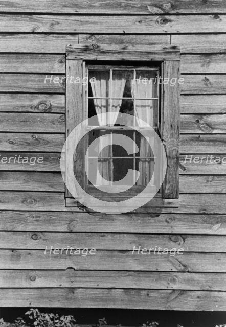 Bedroom window of Bud Fields' home, Hale County, Alabama, 1936. Creator: Walker Evans.
