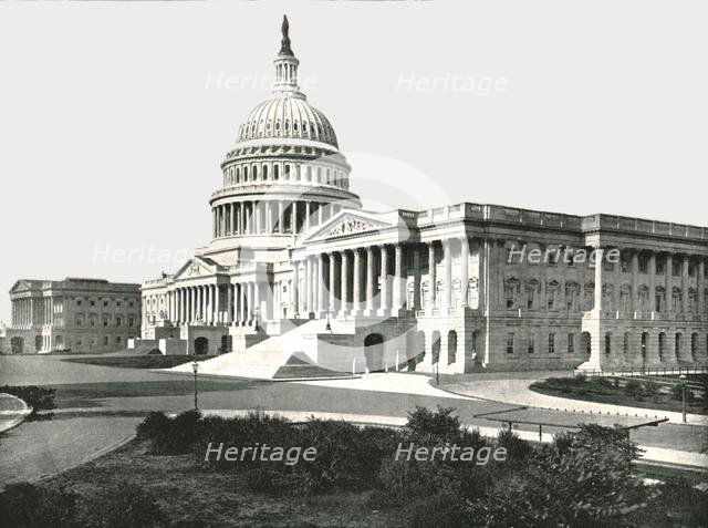 The Capitol, Washington DC, USA, 1895.  Creator: W & S Ltd.