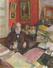 Théodore Duret, 1912. Creator: Edouard Vuillard.