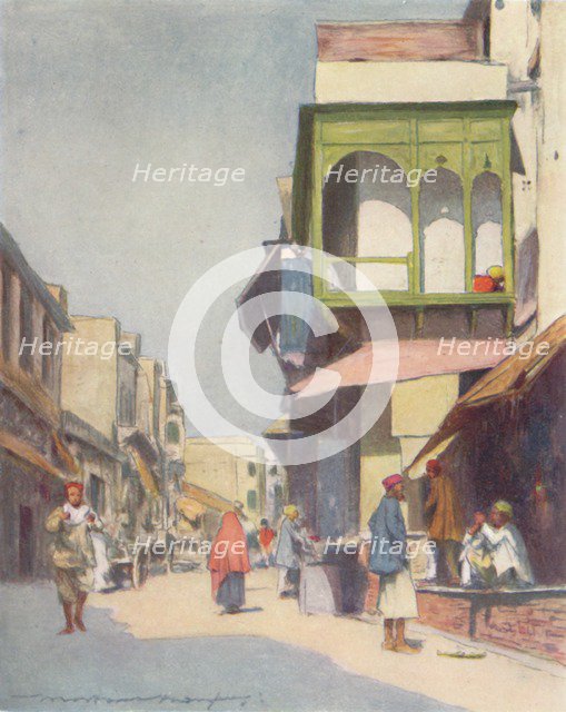 'A Narrow Thoroughfare', 1905. Artist: Mortimer Luddington Menpes.