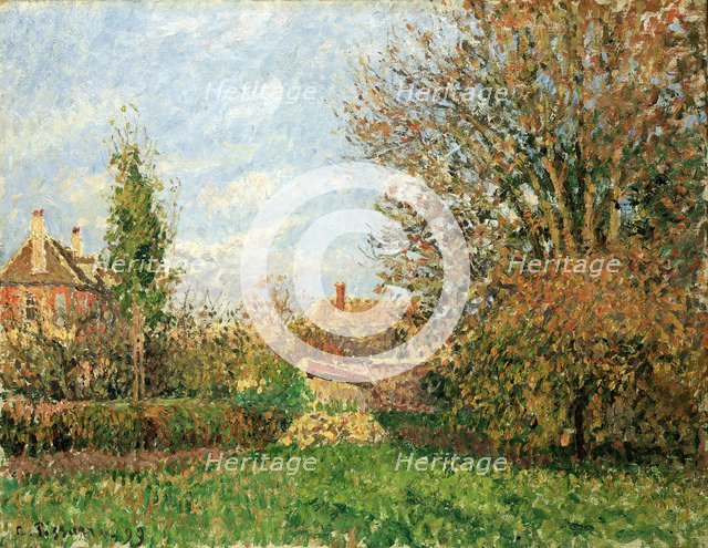 Autumn in Eragny (Automne à Eragny), 1899.