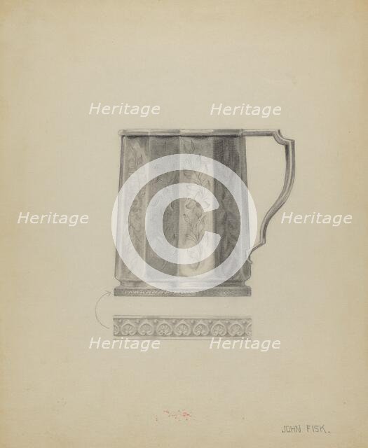 Silver Mug, c. 1936. Creator: John Fisk.
