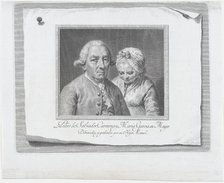 Portrait of Pedro de Salvador Carmona and his wife María García, 1780. Creator: Manuel Salvador Carmona.