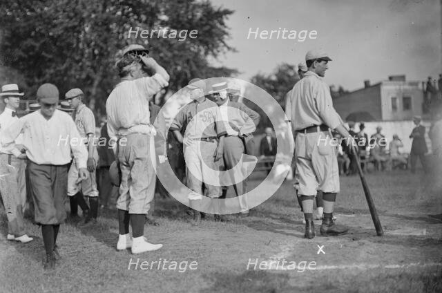 Baseball, Congressional - Lafferty, Abraham Walter, Rep. from Oregon, 1911-1915, 1911. Creator: Harris & Ewing.