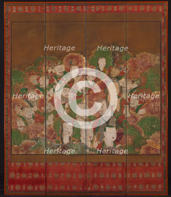 Buddhist Deities, 1700s-1800s. Creator: Unknown.