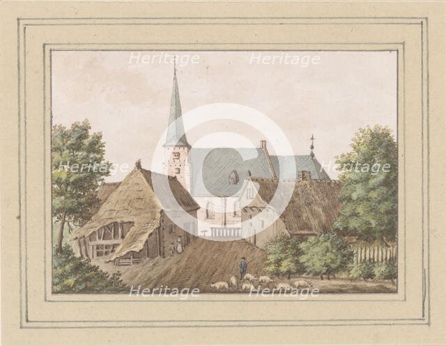 View of the village of Etten in North Brabant, 1700-1850. Creator: Anon.