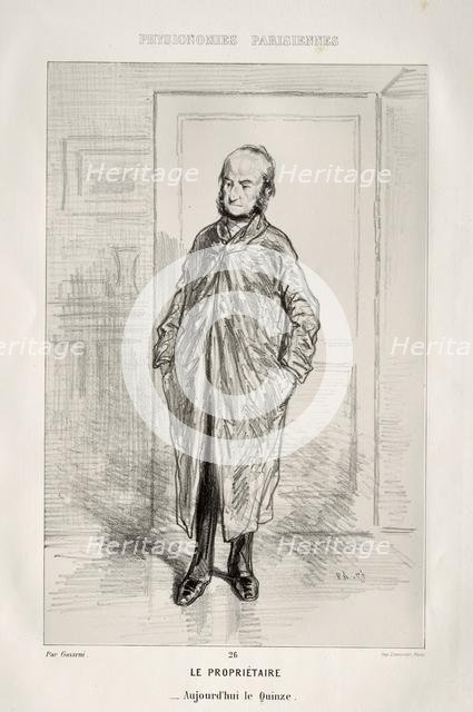 Le Propriétaire. Creator: Paul Gavarni (French, 1804-1866).