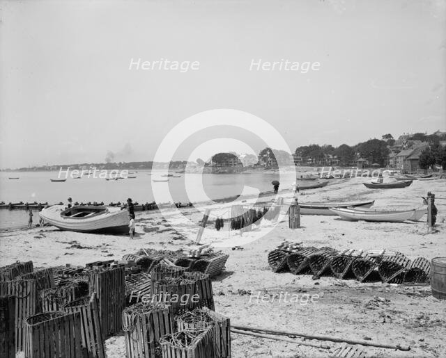 Beach, Swampscott, Mass., c1907. Creator: Unknown.