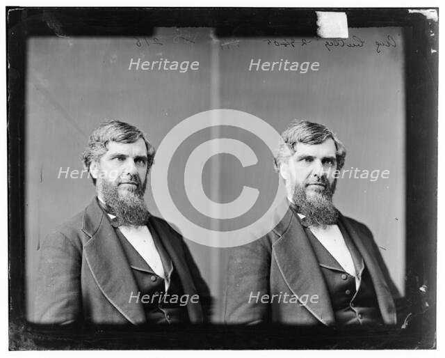 Augustus William Cutler of New York, 1865-1880. Creator: Unknown.