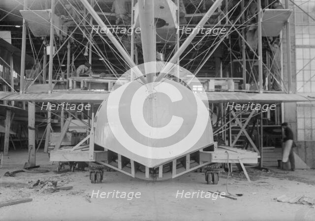 Fuselage of NC-1, 1918 or 1919. Creator: Bain News Service.
