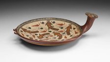 Minitature Tray Depicting Suche Fish and Peppers, A.D. 1450/1532. Creator: Unknown.