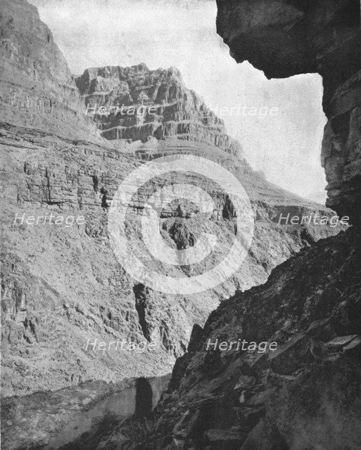 Grand Canyon of the Colorado, Arizona, USA, c1900.  Creator: Unknown.
