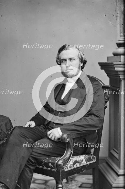 Rev. Thompson, between 1855 and 1865. Creator: Unknown.