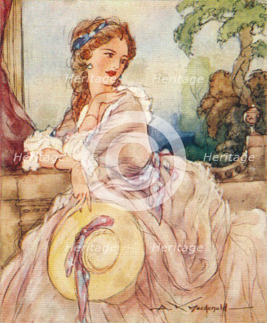 Lady Emma Hamilton (c1765-1851), mistress of Horatio Nelson, 1937. Artist: Alexander K MacDonald