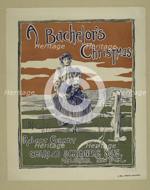 A bachelor's Christmas, c1895 - 1911. Creator: Unknown.