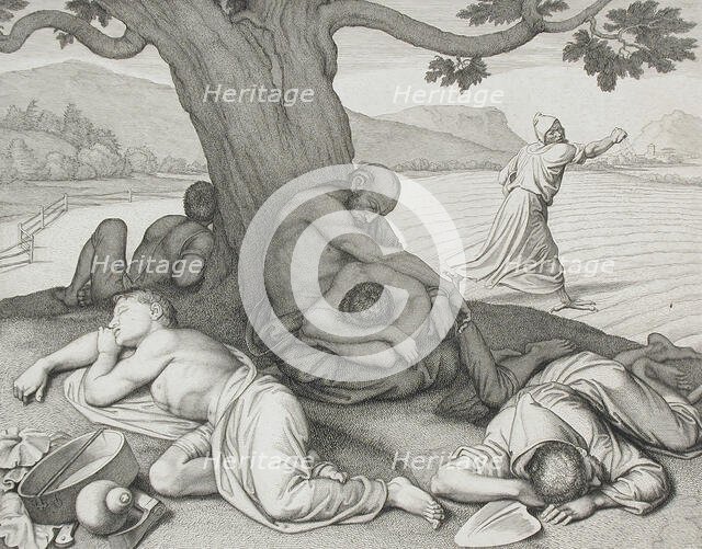 The Sower, 19th century. Creator: Franz Kellerhoven.