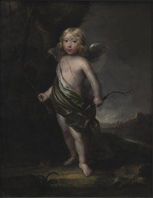 Portrait of a Noble Boy in Cupid's Costume, 1625-1682. Creator: Abraham Wuchters.