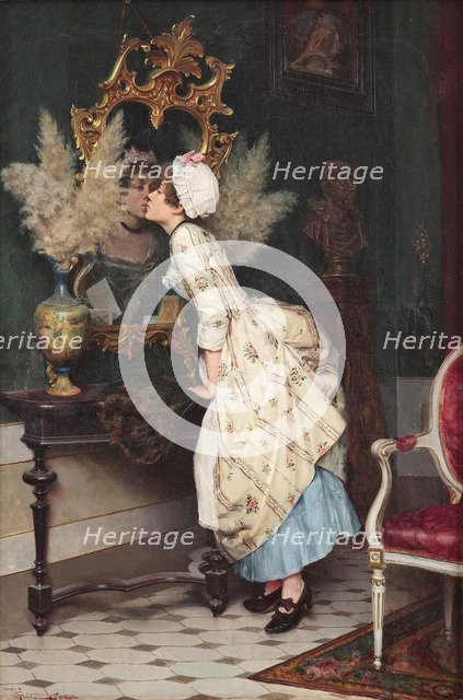 A kiss for the reflection , 1910s.