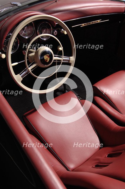 1956 Porsche Spyder - James Dean replica. Artist: Simon Clay.