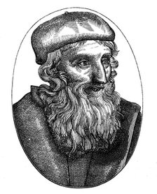 John Wycliffe, 14th century English religious reformer, 16th century. Artist: Unknown