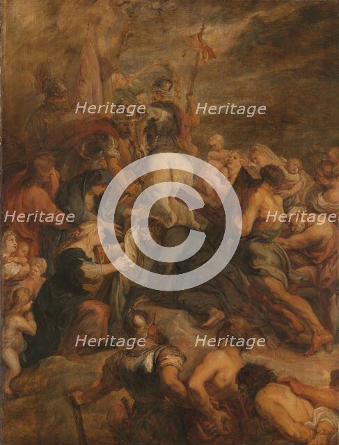 Christ on the Way to Calvary, c.1635. Creator: Workshop of Peter Paul Rubens.