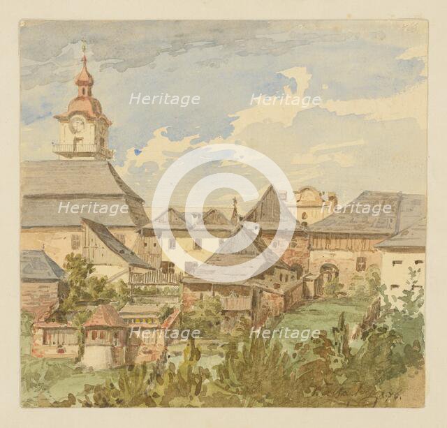 Spisska Sobota, 1875-1880. Creator: Eugen Wallachy.