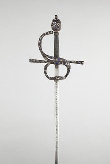 Rapier, Spain, Hilt: 19th century in the style of c. 1600 Blade: c. 1600. Creator: Unknown.