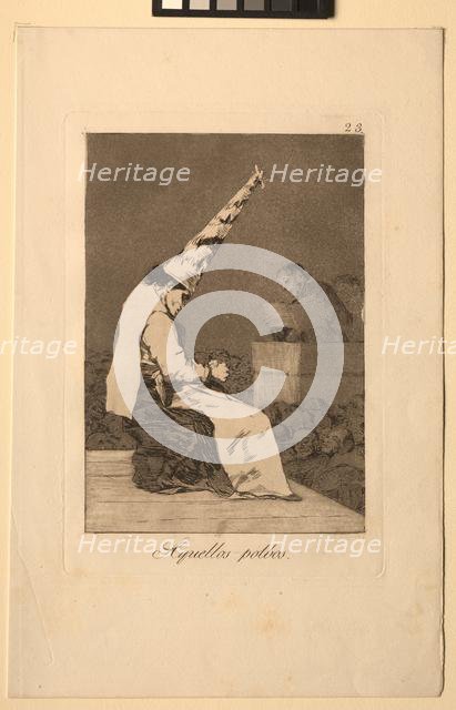 Caprichos: Those Specks of Dust. Creator: Francisco de Goya (Spanish, 1746-1828).