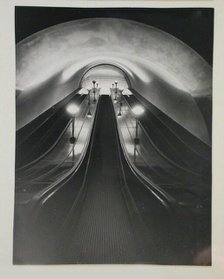 Dzerzhinskaya Moscow Metro station, Soviet Union, 1935.  Creator: Hannes Meyer.