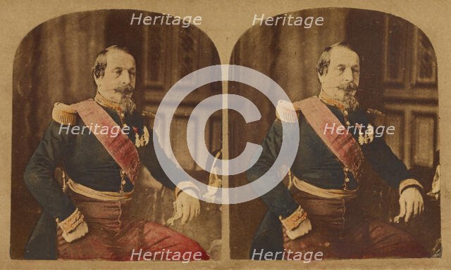 Portrait d'Apres Nature de Sa Majeste Napoleon III (Charles-Louis) Empereur des Francais...1858. Creator: Mayer & Pierson.