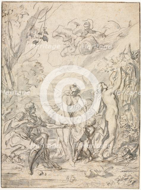 The Judgment of Paris, c. 1740-1750. Creator: Unknown.