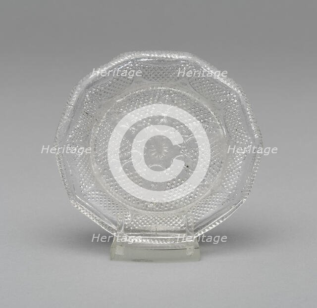 Cup plate, 1828/29. Creator: Unknown.