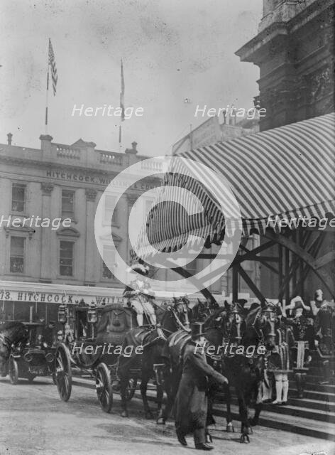 American Flag Day in London, 10 Apr 1917. Creator: Bain News Service.