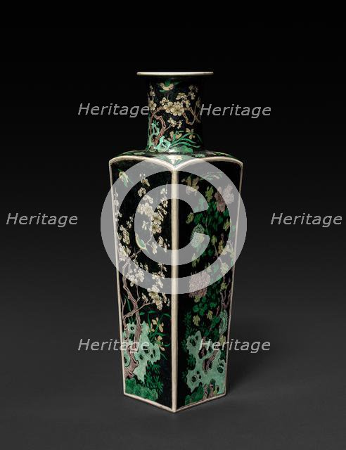 Club-shaped Vase, 1662-1722. Creator: Unknown.