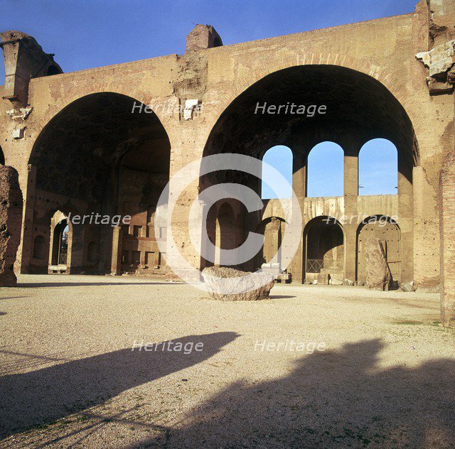 Basilca of the Emperor Maxentius. Artist: Unknown