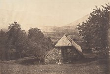 Vallée d'Argelès près de la ferme de Despourreins. St-Sauveur, 1853. Creator: Joseph Vigier.