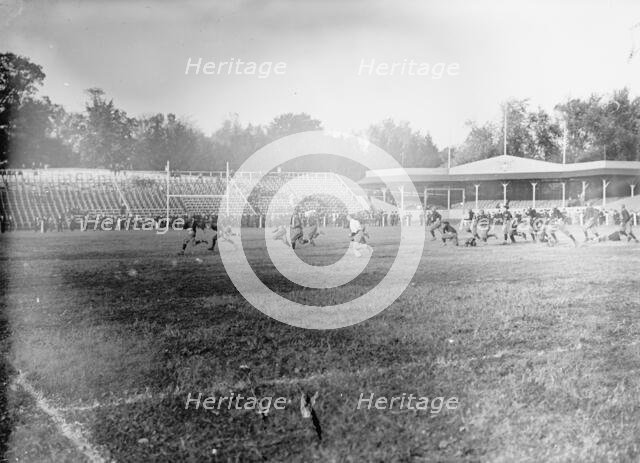 Football - Georgetown-Carlisle Game; Glenn Warner, 1912. Creator: Harris & Ewing.