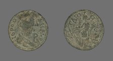 Coin Depicting Populus Romanus, 79-81 or 211-217. Creator: Unknown.