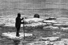 The American Franklin Search Expedition - ice breaking up, July 24, 1879, (1881). Creator: Frank Dadd.