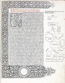 Elementa geometriae, 1482. Creator: Unknown.