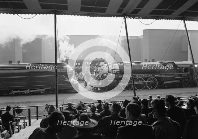 World's Fair, railroad pageant, 1939. Creator: Gottscho-Schleisner, Inc.